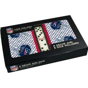   Houston Texans 2 Deck Playing Cards with Dice Set
