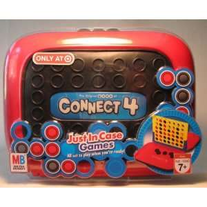 Connect 4 Board Game in Travel Case Toys & Games