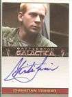 Battlestar Galactica 1 realm signed writer and ilustrator Chris Scalf 