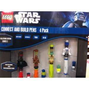  Lego Connect and Build 4 Pack Pens Collectors Edition 1 