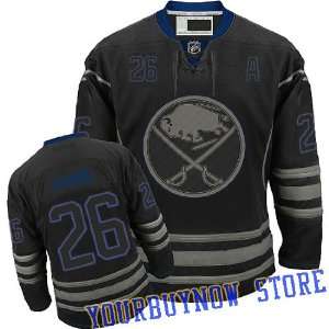 Gear   Thomas Vanek #26 Buffalo Sabres Black Ice Jersey Hockey Jersey 