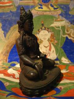 old tibet buddha statue bronze sakyamuni copper antique  