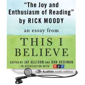   This I Believe Essay (Audible Audio Edition) Rick Moody Books