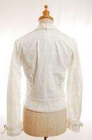 AUTH L.A.M.B. Gwen Stefani 09 SS Cotton Jacket 8 WHITE  