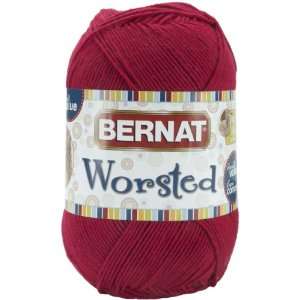  Big Ball Worsted Solid Yarn Cherry Red Arts, Crafts 