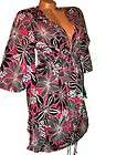 NWT Coco Reef Kaftan w/Tie Front Kimono Swimsuit Cover Up Dress Size 