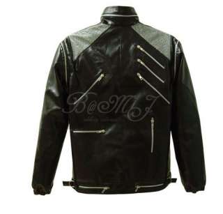 MJ BEAT IT BLACK Jacket Sz S / M / L / XL / XXL / 3XL  