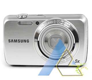 New Samsung PL20 Silver Digital Camera 14.2MP 5x+5Gifts+1 Year 