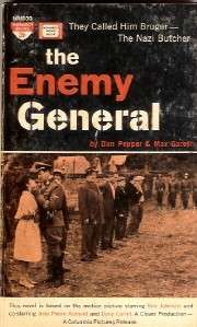 The Enemy General. Dan Pepper & Max Gareth (1960)  