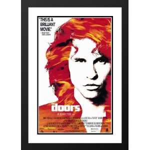 The Doors 20x26 Framed and Double Matted Movie Poster   Style A   1990