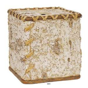  Tissue Box Cover Birch Bark by Woolrich