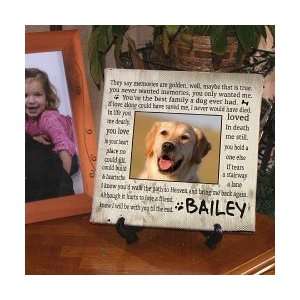  Til the End Pet Memorial Wall Canvas with eisel