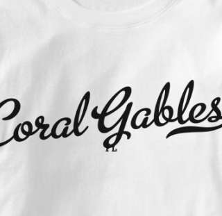 Coral Gables Florida FL METRO Hometown Souv T Shirt XL  