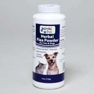  ROYAL PET HERBAL FLEA & TICK POWDER FOR CATS AND DOGS 4oz 