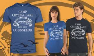 Royal Camp Crystal Lake t shirt classic scary movie tee  