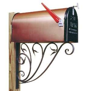  Outdoor/Garden Leafy Leaf Mail Box Bracket Patio, Lawn & Garden