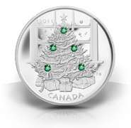 20 Fine Silver Coin   Christmas Tree (2011)  