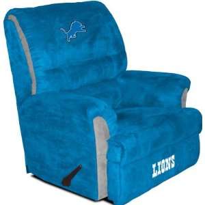 Detroit Lions NFL Big Daddy Recliner By Baseline  Sports 