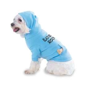 com Black Belts Rock Hooded (Hoody) T Shirt with pocket for your Dog 