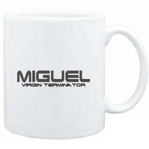   Mug White  Miguel virgin terminator  Male Names