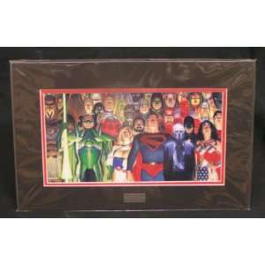Alex Ross Kingdom Come In Truth and Justice Limited Edition Lithocel 