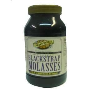 Golden Barrel Blackstrap Molasses, Unsulphered   12 X 32oz Jars 