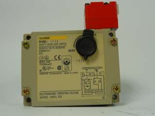 Omron Solenoid Interlock Switch 24VDC D4BL 2DRA  WOW   