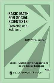   Vol. 109, (0803972857), Timothy M. Hagle, Textbooks   