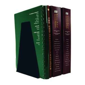    Buddy Products Mirage Bookends, Black, 4753 4