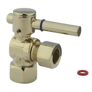  Decorative Quarter Turn Valve with 1/2 Inch IPS Inlet and 1/2 Inch 