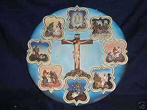 Life of Jesus Christ wall plaque / decorative plate NEW  