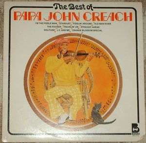 THE BEST OF PAPA JOHN CREACH LP BUDDAH BDS 5707  