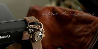 Antique Brass color SteamPunk handmade watch MECHATOPIA 2 by marrianne 