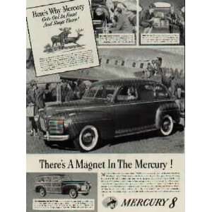   Magnet In The Mercury  1941 Mercury 8 Ad, A3348 