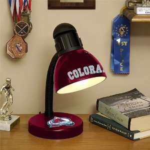  Colorado Avalanche Garnet Desk Lamp