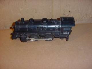 LIONEL #1060 TRAIN LOCOMOTIVE ENGINE. SELLING AS IS. CANT TEST THIS