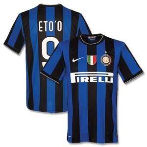  09 10 Inter Milan Home Jersey + Etoo 9