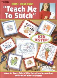 Leasure Arts Cross Stitch Patterns TEACH ME TO STITCH  