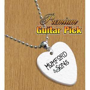  Mumford & Sons Chain / Necklace Bass Guitar Pick Both 