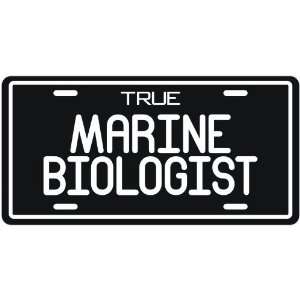 New  True Marine Biologist  License Plate Occupations  