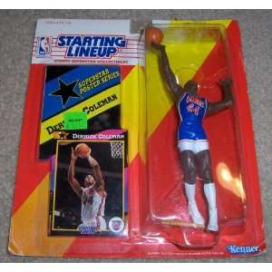  1992 Derrick Coleman NBA Starting Lineup Toys & Games