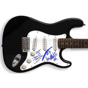  Ratt Autographed Signed Guitar & Proof 