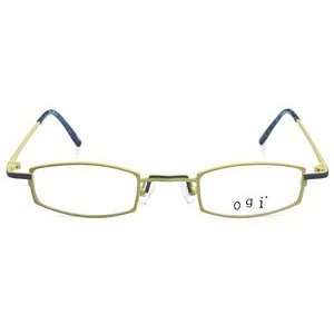  OGI 2180 646 Dark Blue Spring Green Eyeglasses Health 