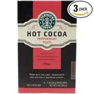 Starbucks Hot Cocoa Mix, Peppermint Grocery & Gourmet Food