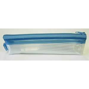  Blue Zipper Tube Eraser Case Toys & Games
