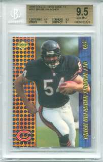 2000 Collectors T3 Brian Urlacher Rookie Graded BGS 9.5  