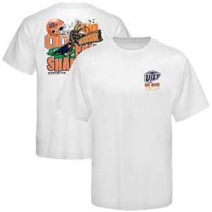   over Texas Longhorns White Poll Shakers Bragging Rights Score T shirt