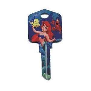 Disney Ariel House Key Kwikset / Titan / UltraMax KW