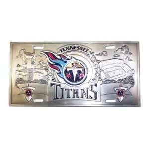  Tennessee Titans Collectors License Plate Sports 
