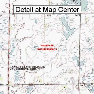   Map   Hawley SE, Minnesota (Folded/Waterproof)